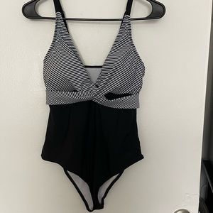 Striped Swimsuit - Womens Size Small